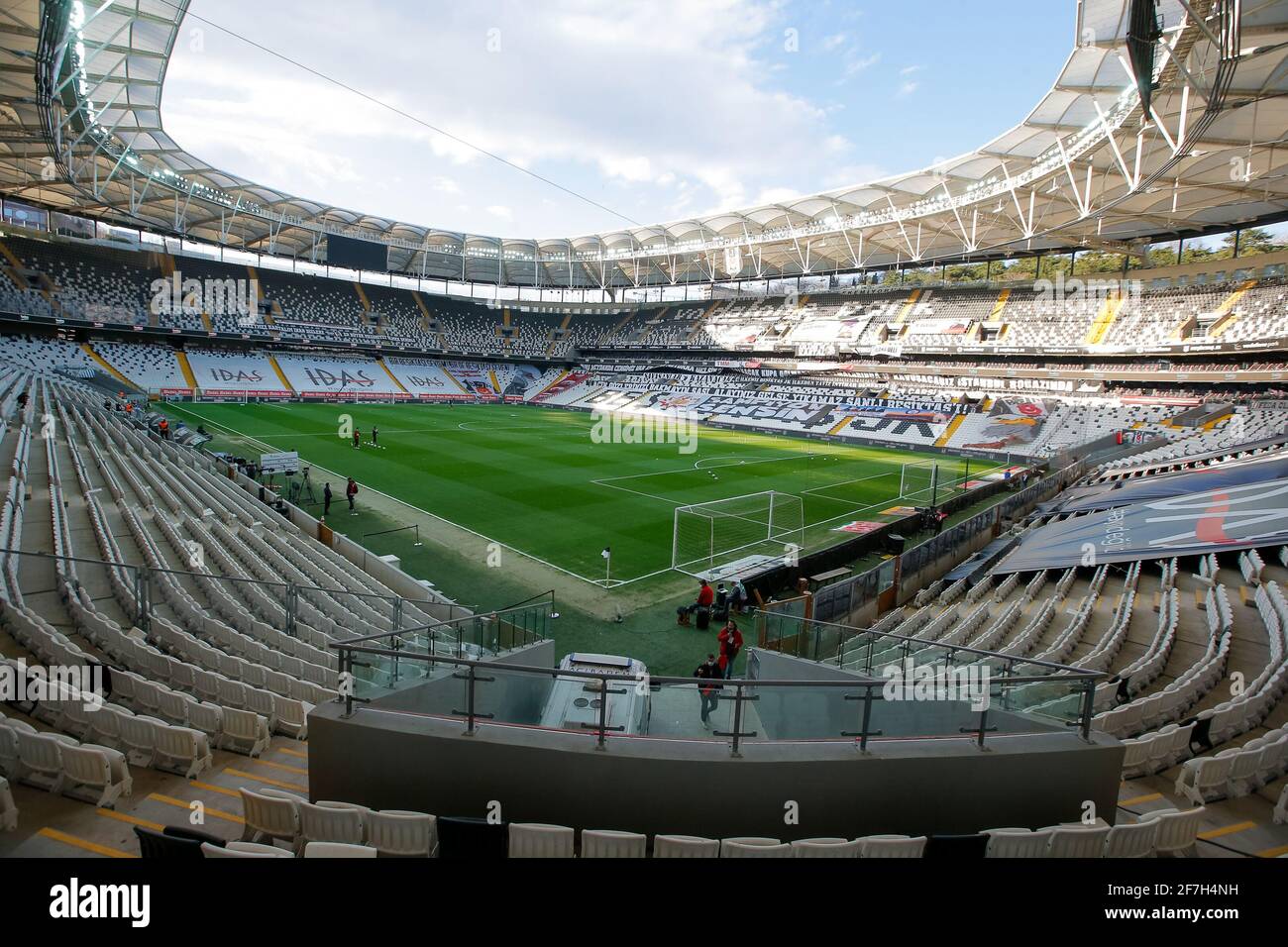 Istanbul Turkey April 7 General View Of Vodafone Park Home Stadium Of Besiktas During The Super