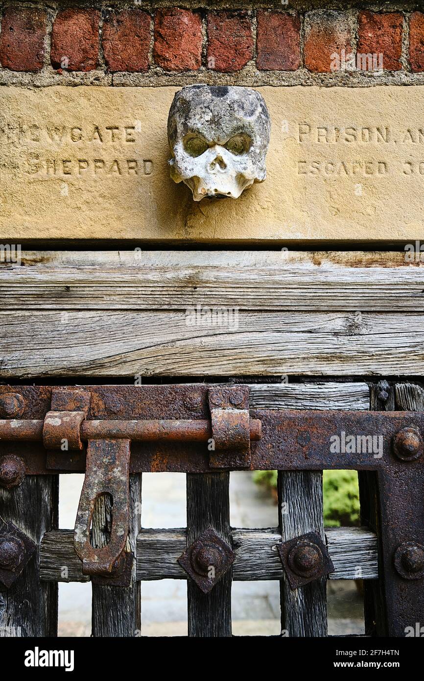 Skull Set Over Doorway High Resolution Stock Photography And Images Alamy