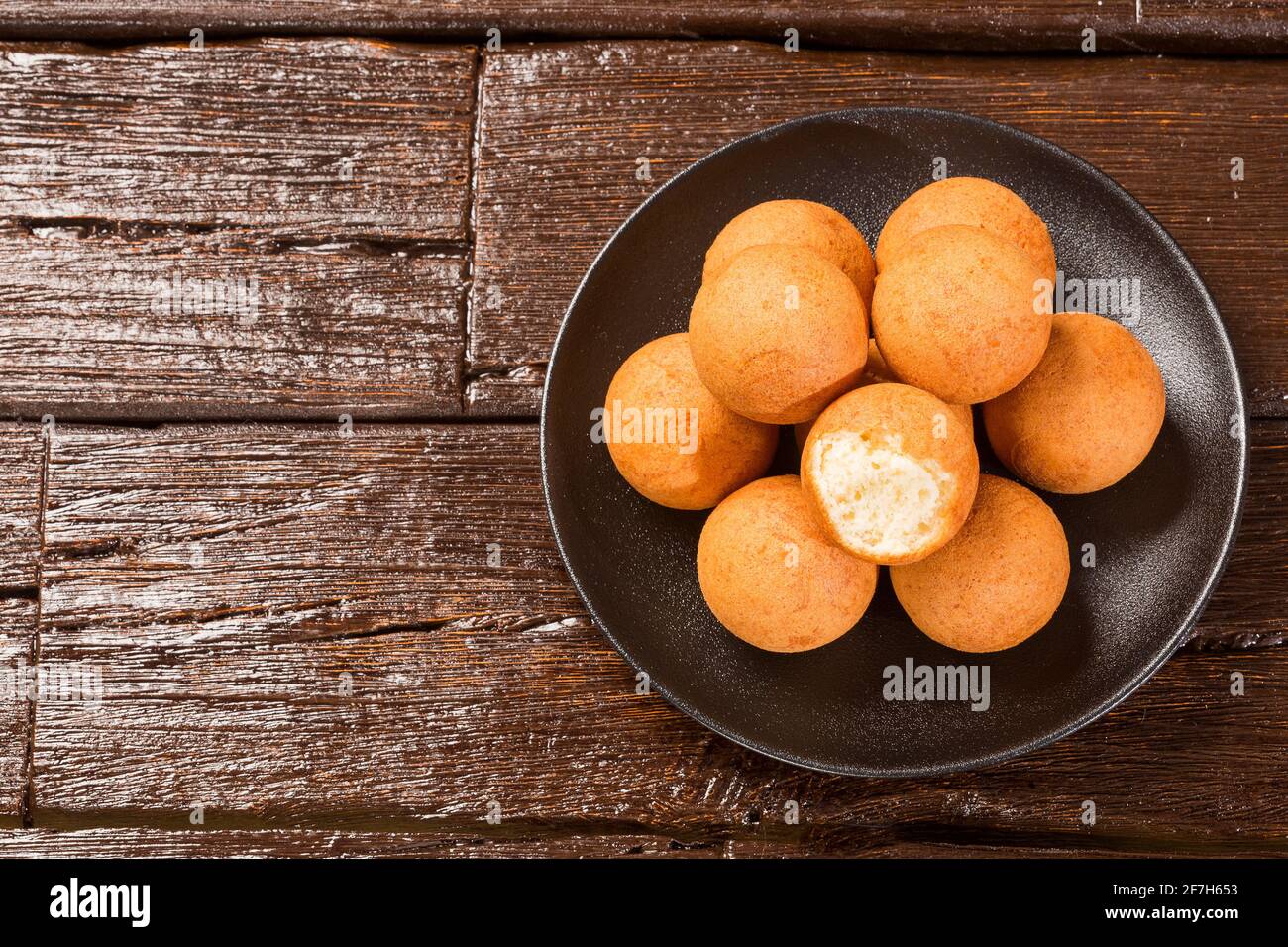Traditional Colombian buñuelo Deep Fried Cheese Bread Stock Photo Alamy