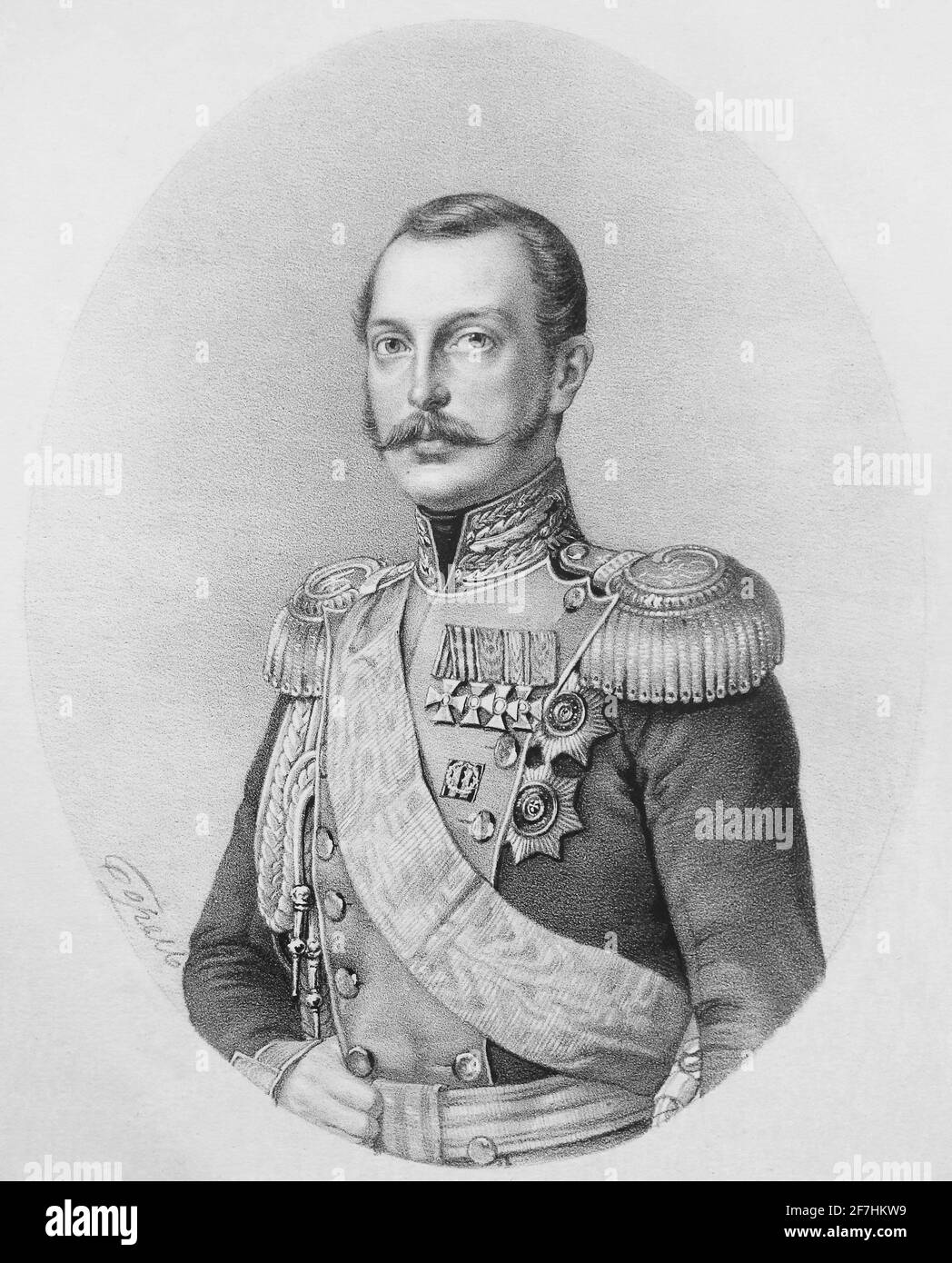 Russian historical painting Black and White Stock Photos & Images - Alamy