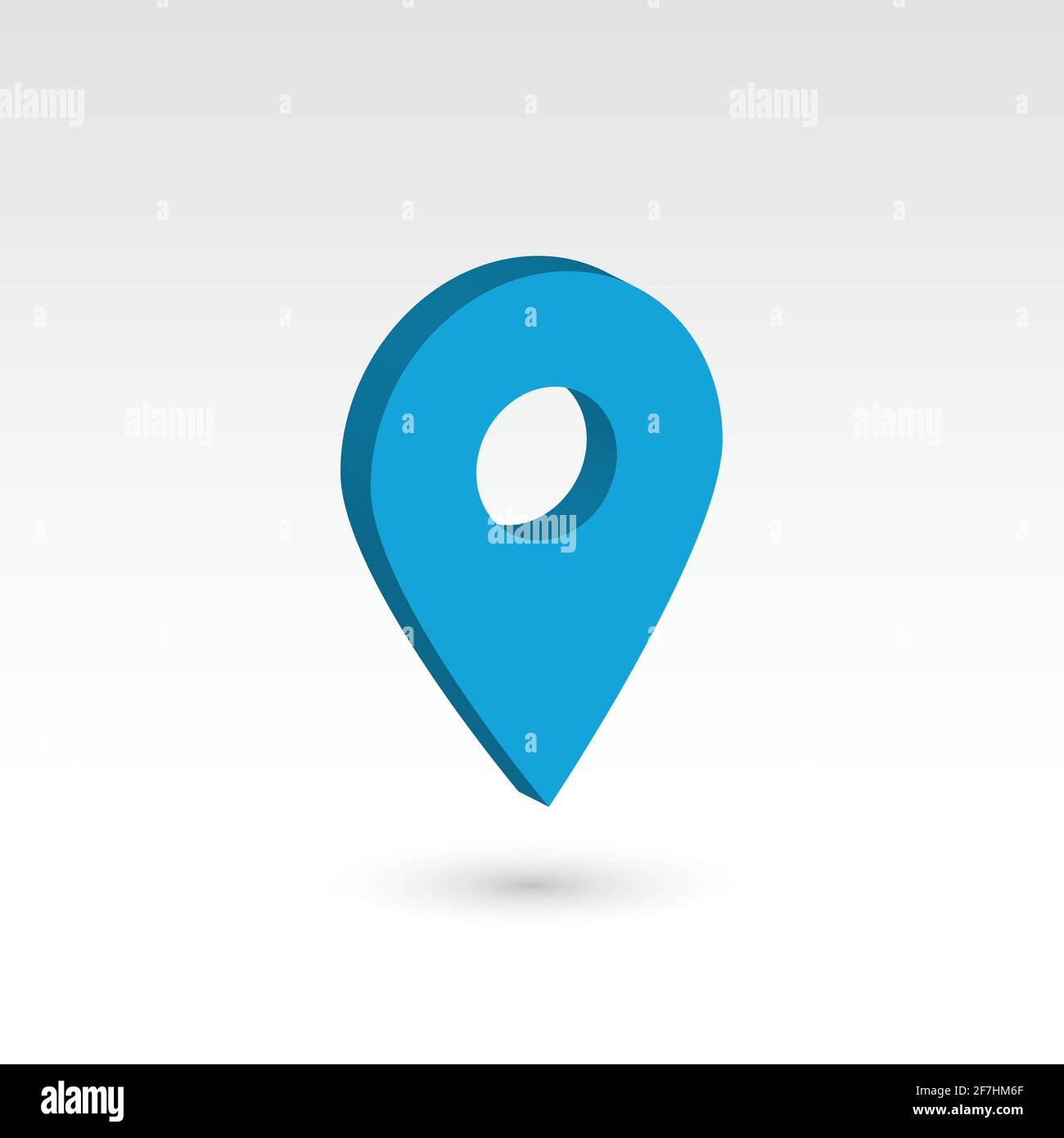 Map pointer - 3D vector object Stock Vector Image & Art - Alamy