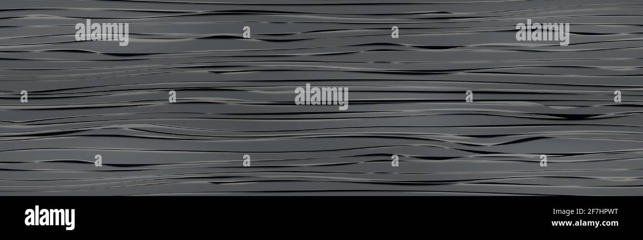 Realistic texture pattern of dark wood, background - Vector illustration Stock Vector