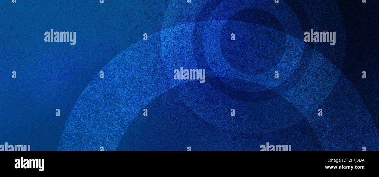 Blue background with abstract circles and grunge texture, blue color ...