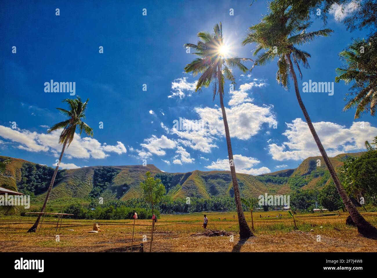 Going to explore TANGGEDU WATERFALL which is located in Tanggedu Village, Kanatang District, East Sumba Regency, East Nusa Tenggara, Indonesia.  Taken Stock Photo