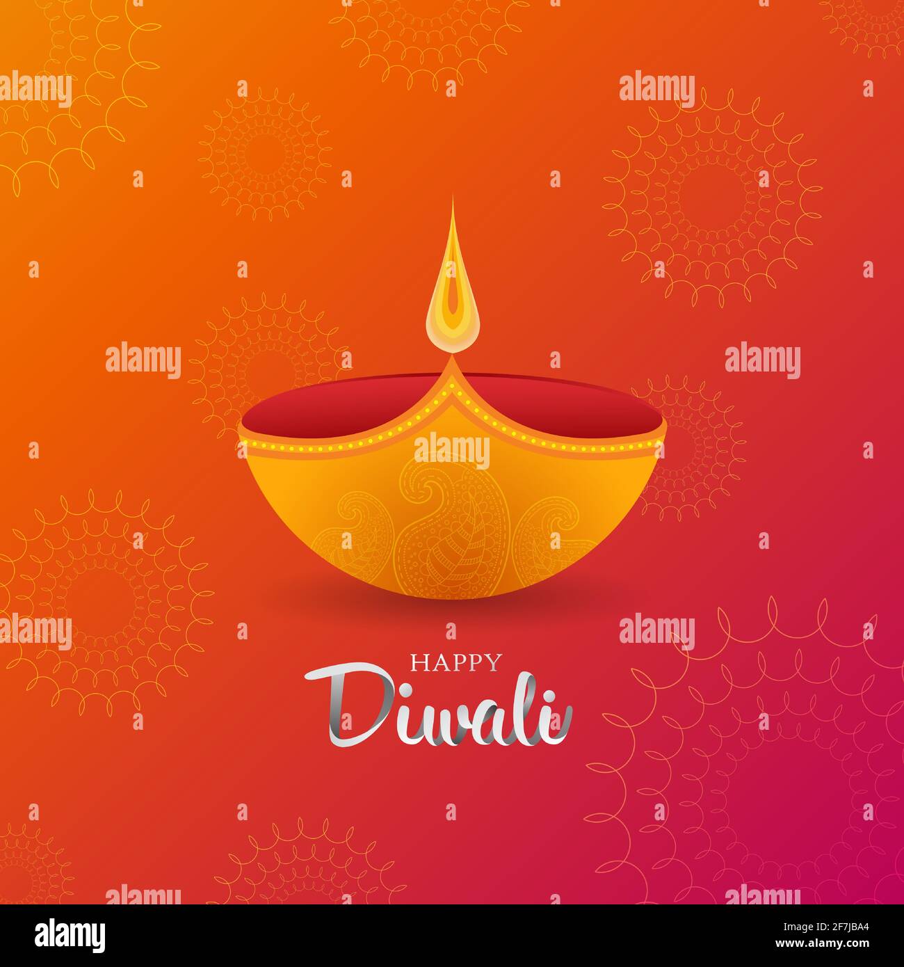 Happy diwali wallpaper paisley pattern hi-res stock photography and images  - Alamy