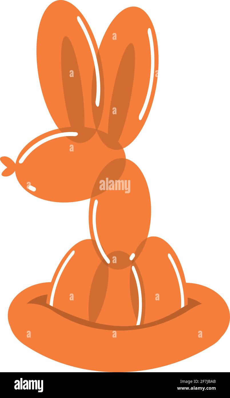 Rabbit sculpture Stock Vector Images - Alamy