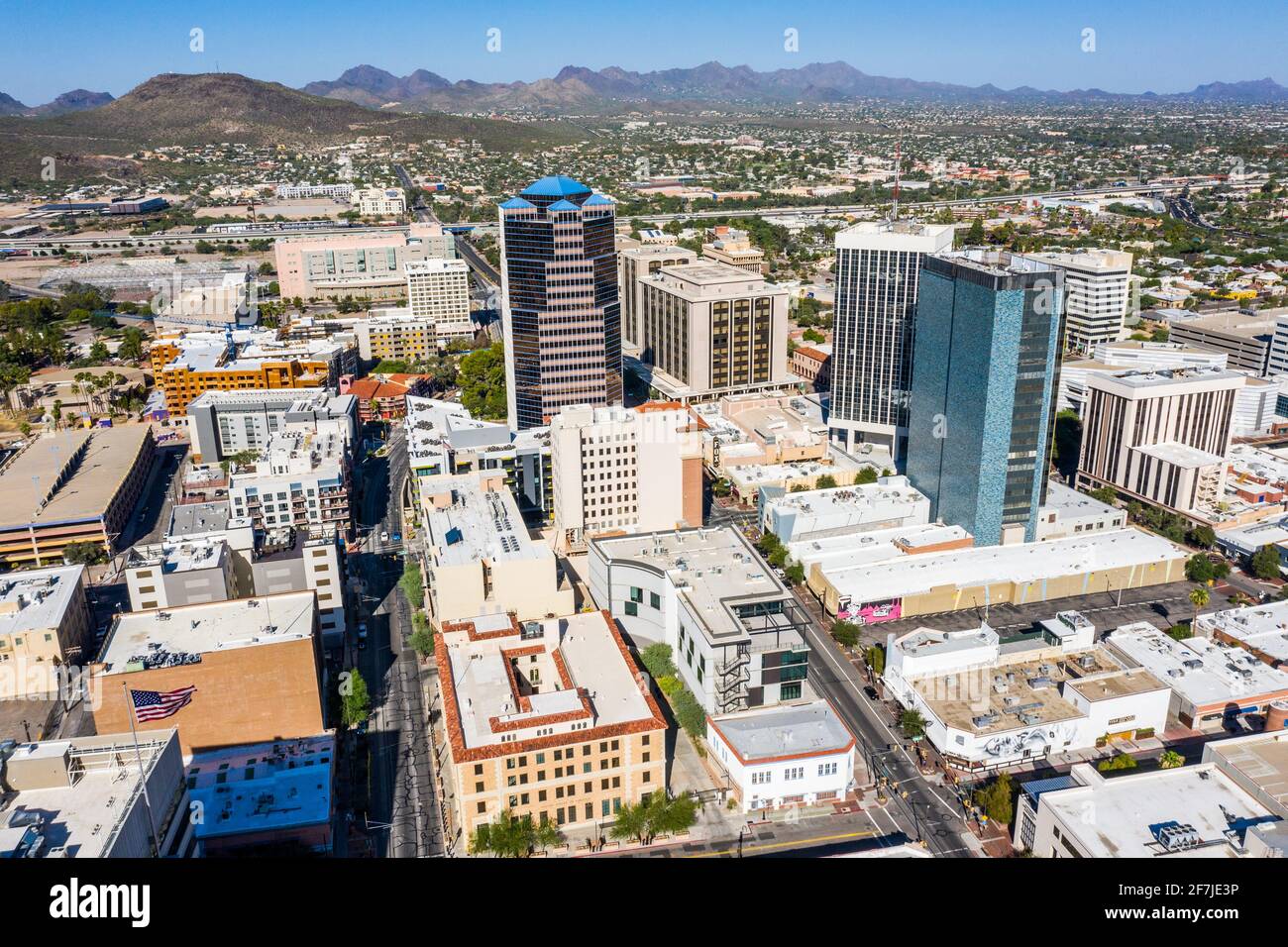 Downtown Tucson, Arizona,  AZ, USA Stock Photo