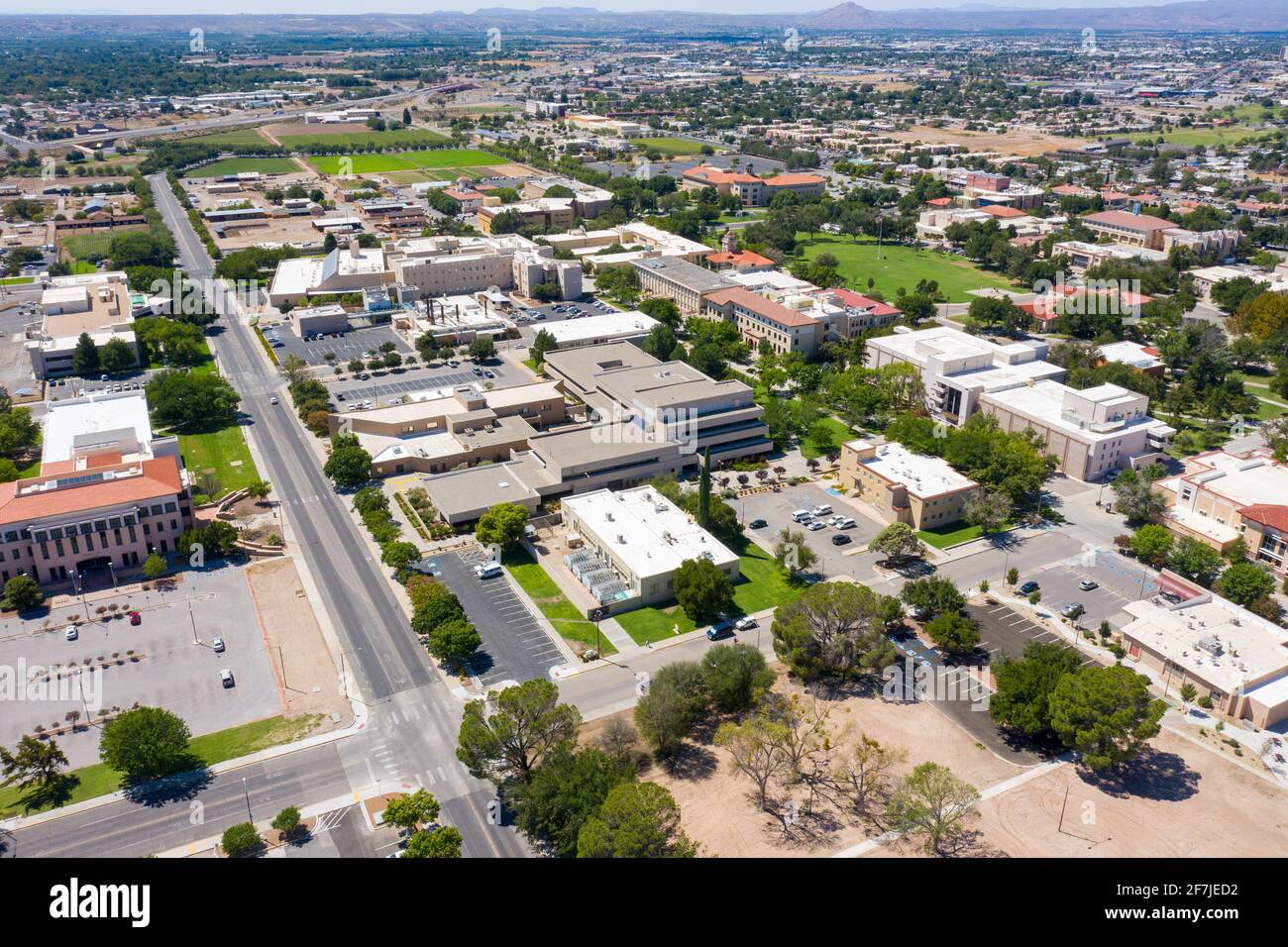 New Mexico State University, NMSU, Las Cruces, NM, USA Stock Photo