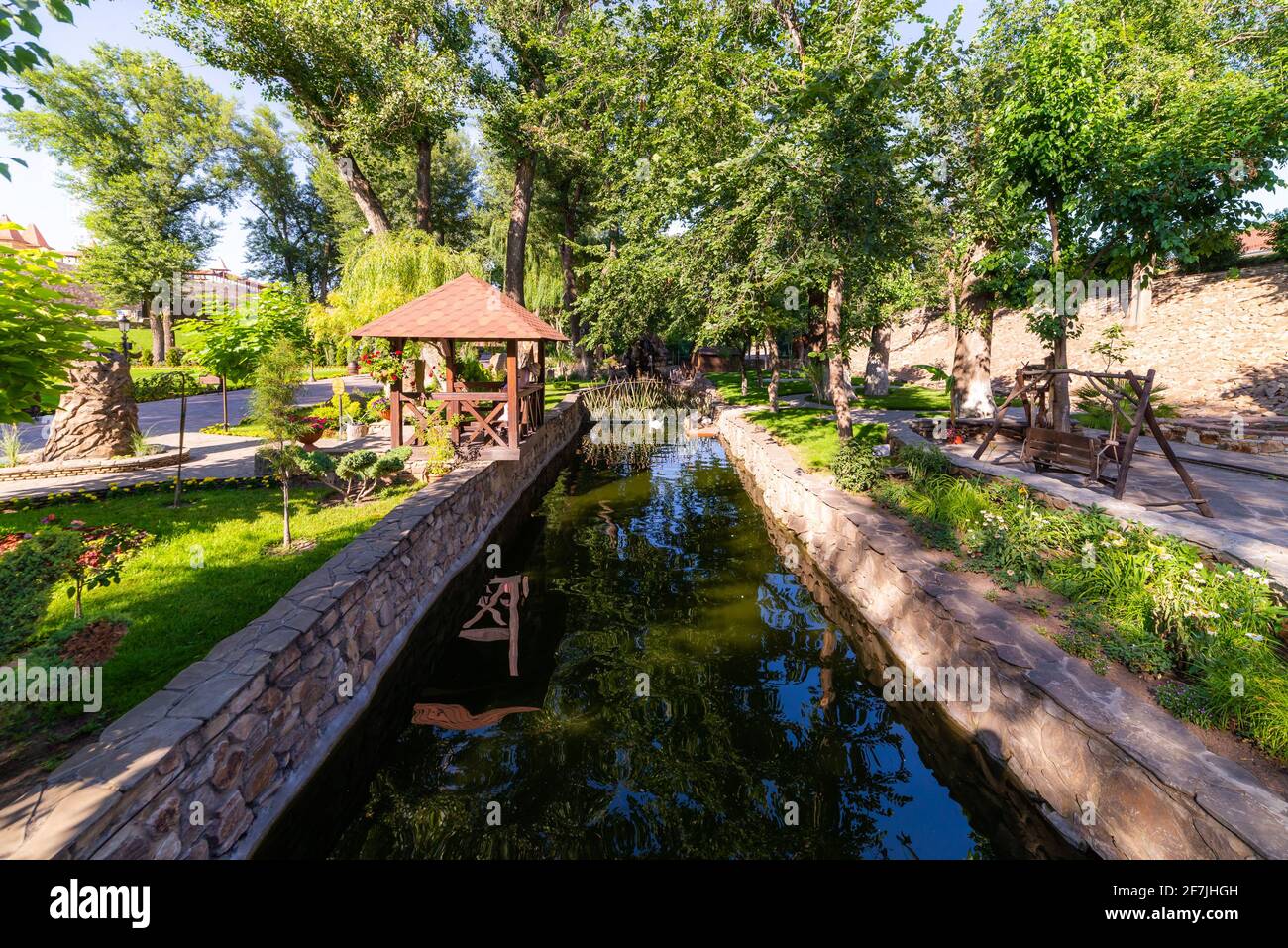 Small irrigation canal hi-res stock photography and images - Alamy