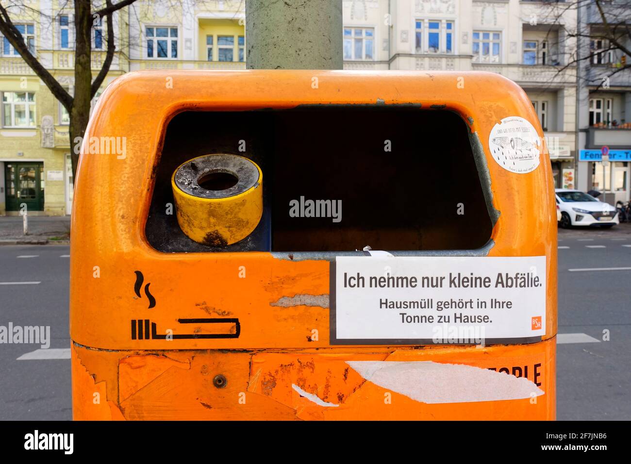 Rubbish bin in Moabit Berlin, Germany Stock Photo Alamy