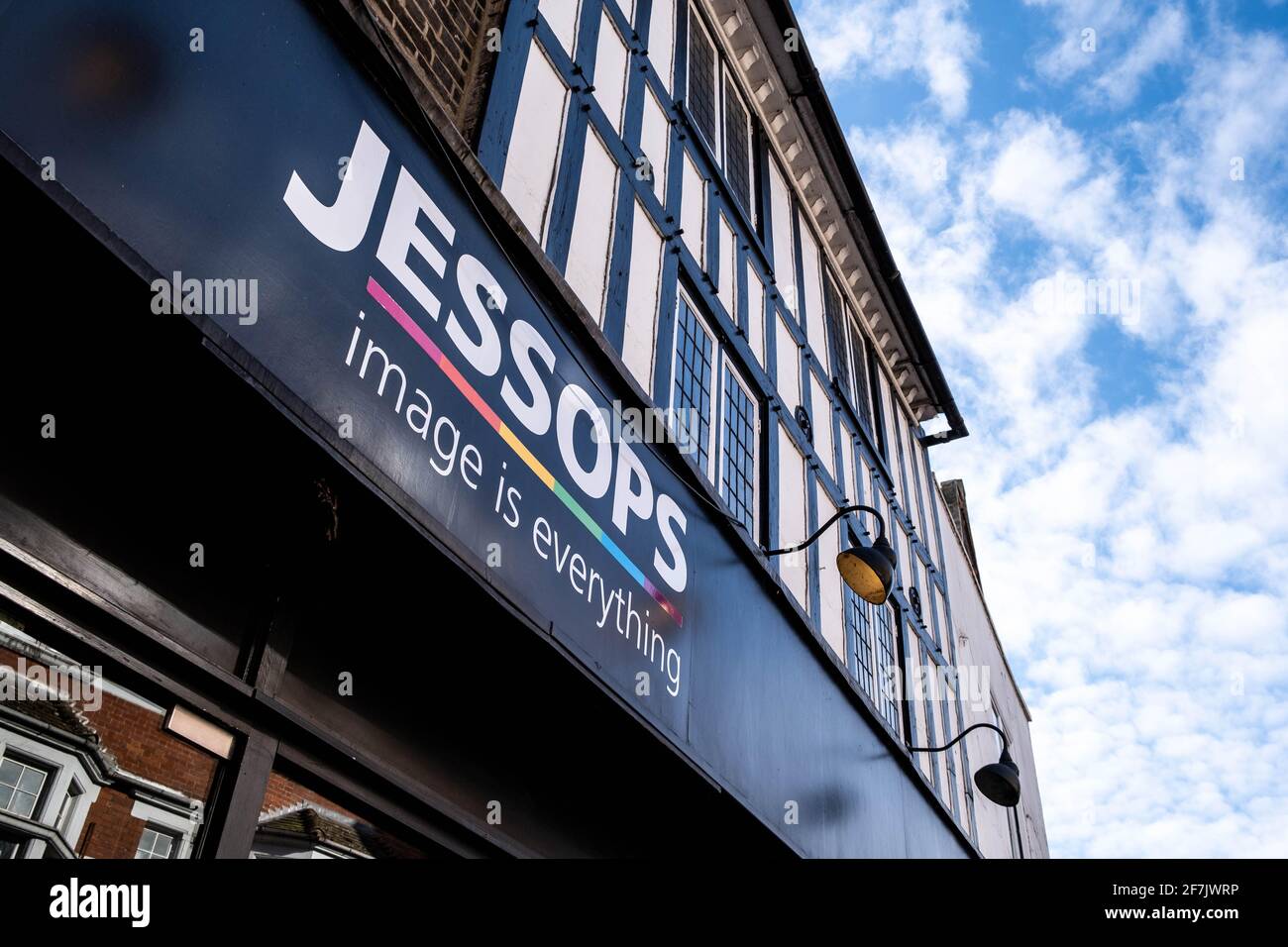 Kingston, London UK, April 7 2021, Logo Jessops Camera Shop Or Store Business Failure Stock Photo