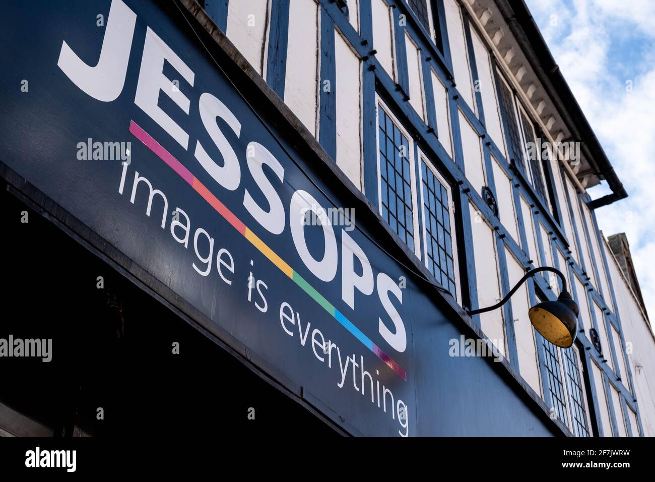 Kingston, London UK, April 7 2021, Logo Jessops Camera Shop Or Store
