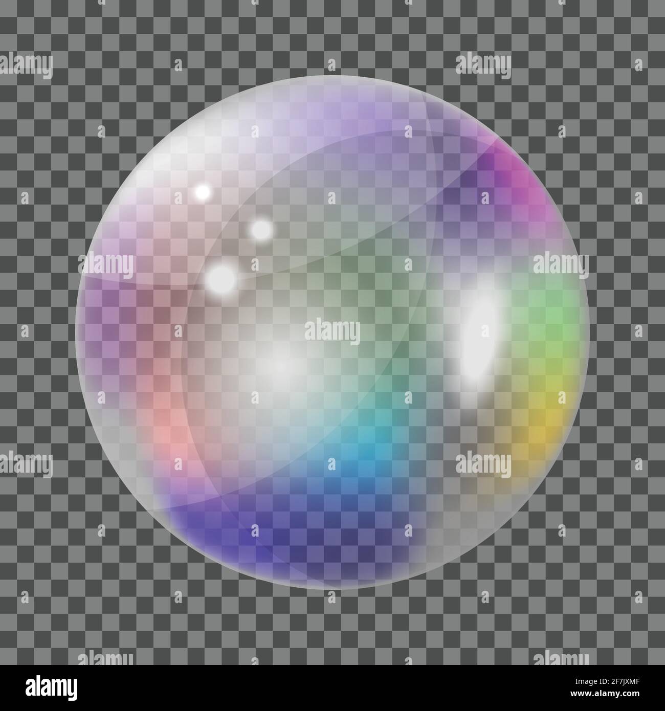 Soap bubble vector on transparent background Stock Vector Image & Art ...