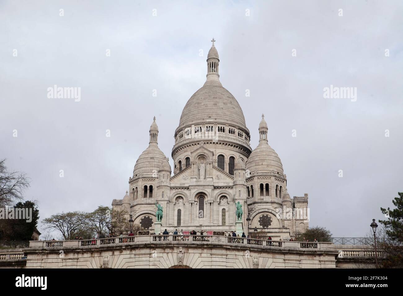 Sacre coeur basilica Paris Stock Photo