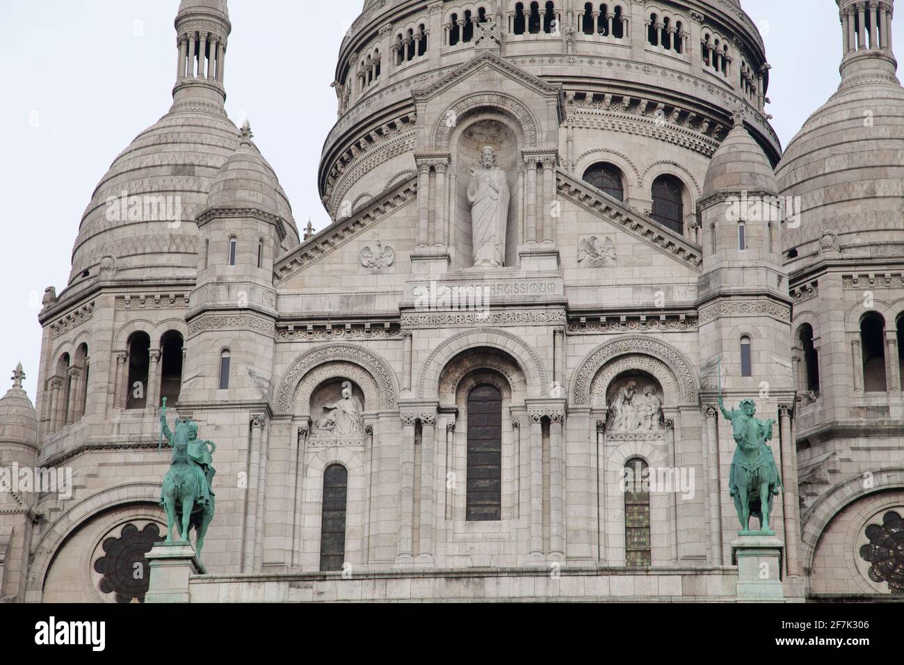 Sacre coeur basilica Paris Stock Photo