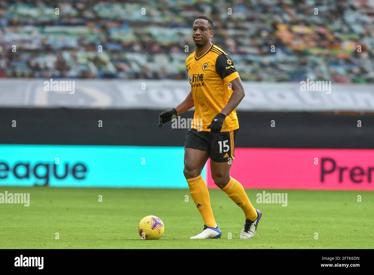 Willy Boly #15 of Wolverhampton Wanderers in action during the game ...
