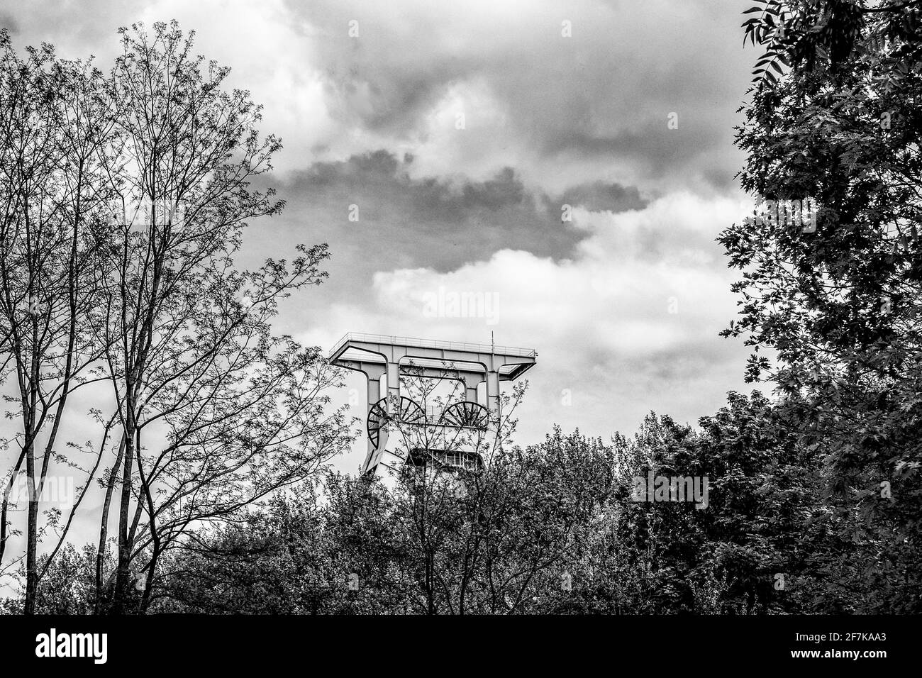 Deutsche Bergbau-Museum Bochum (DBM);  German Mining Museum in Bochum, greatest mining museum of the world Stock Photo