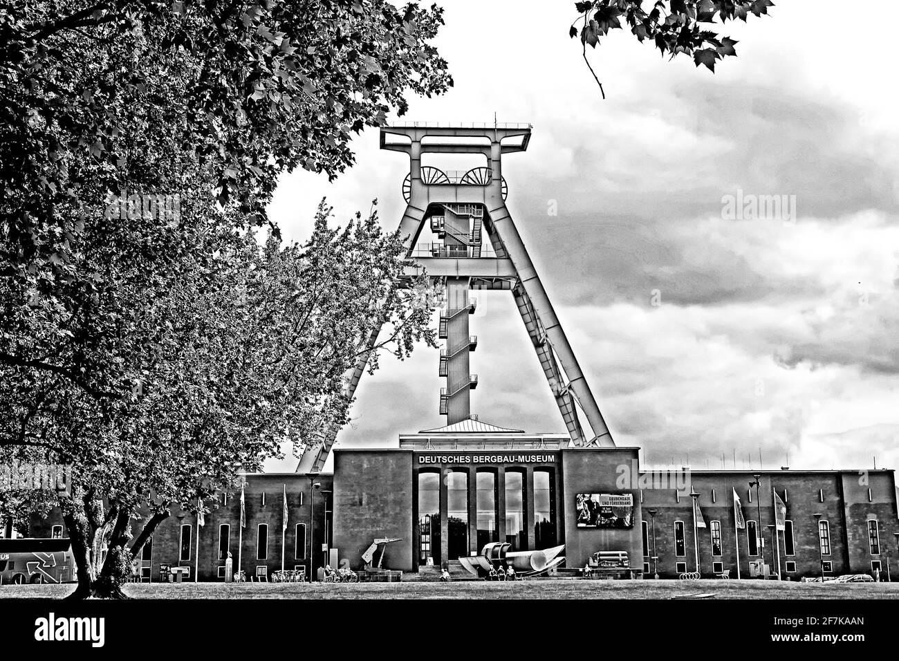 Deutsche Bergbau-Museum Bochum (DBM);  German Mining Museum in Bochum, greatest mining museum of the world Stock Photo