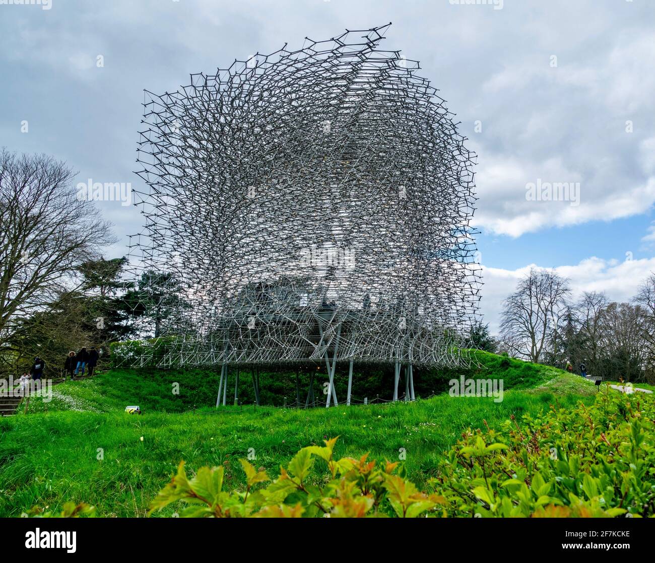 The Hive immersive art installation in Royal Botanic Gardens Kew