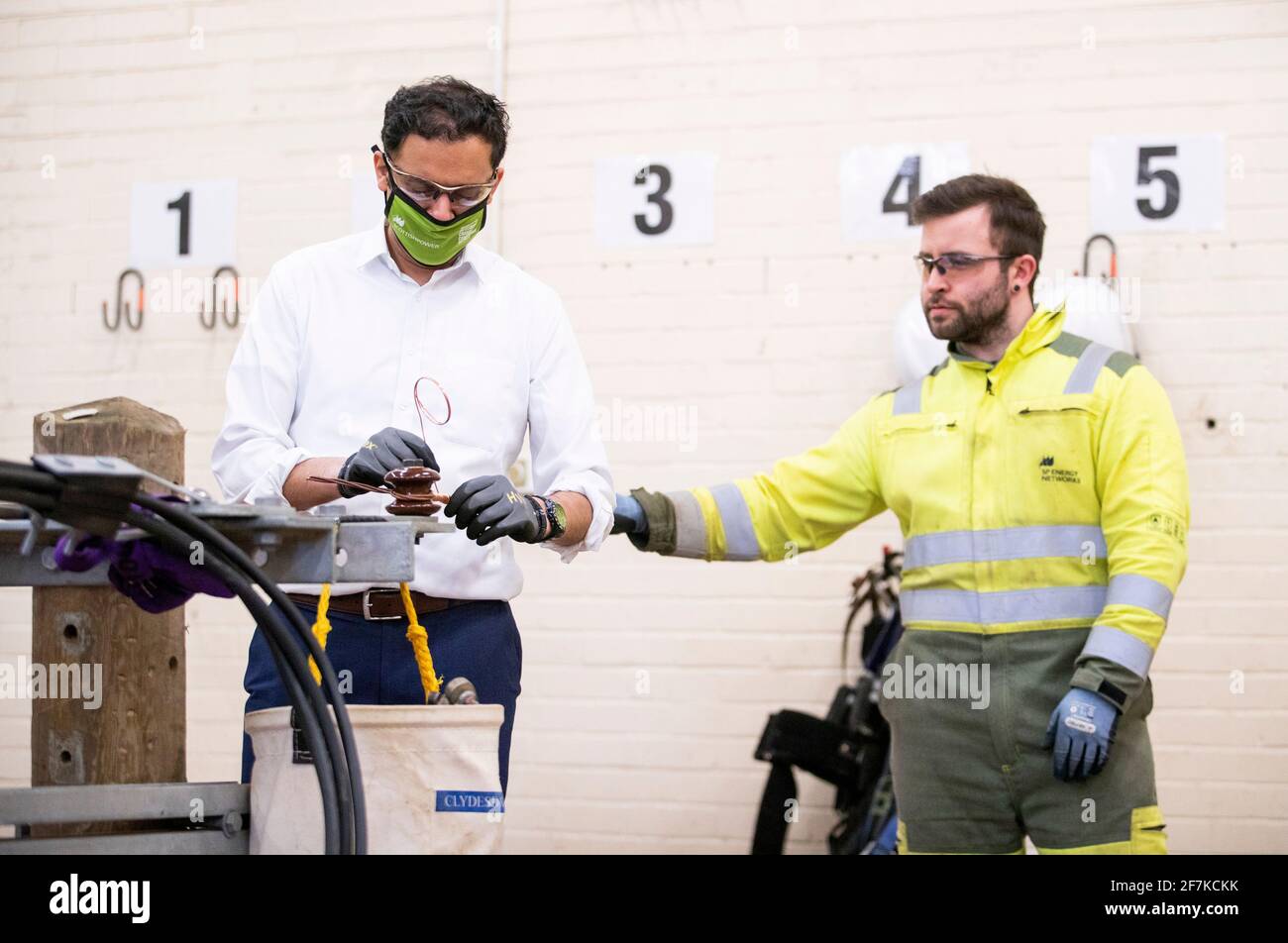 Scottish young labour hires stock photography and images Alamy
