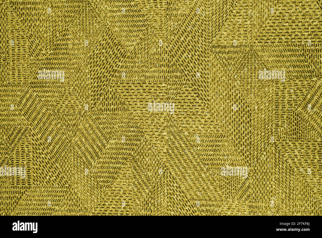 Beige Vintage Carpet Texture with Geometric Pattern Stock Photo