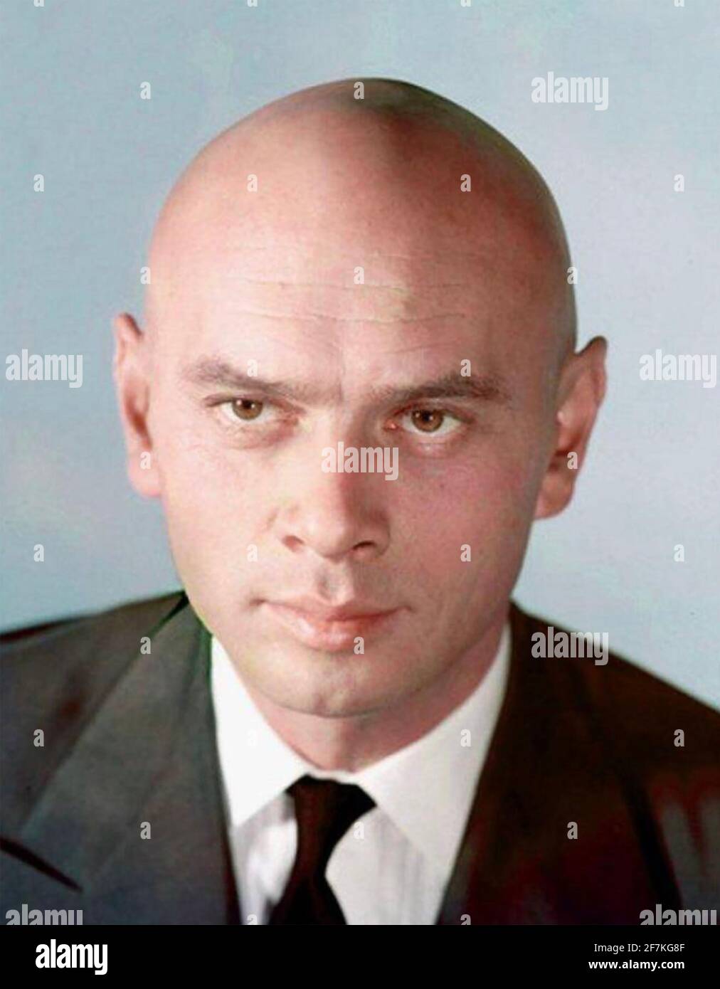 YUL BRYNNER (1920-1985) Russian-American film actor about 1970 Stock Photo