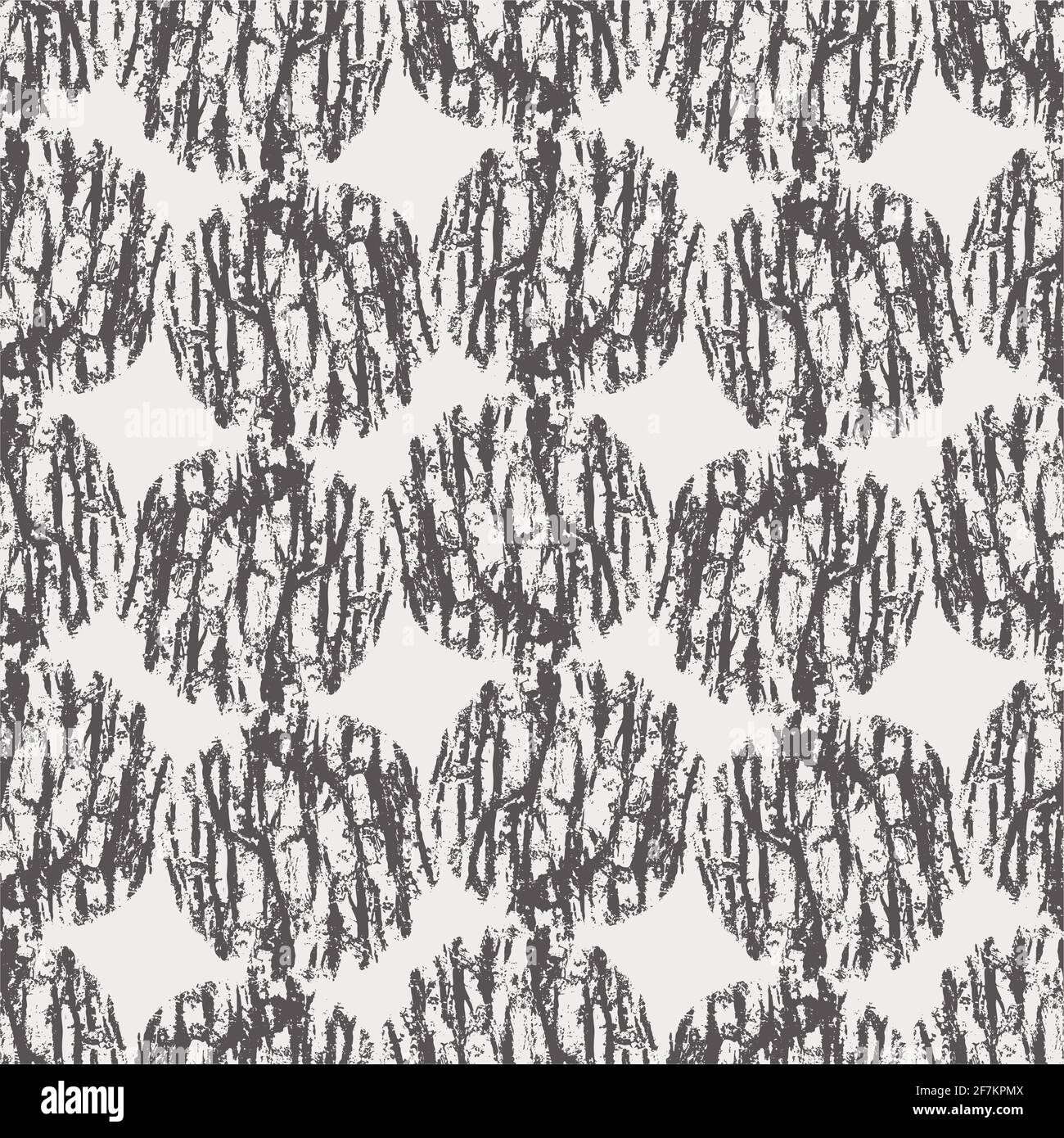 Black and white seamless abstract grunge texture Stock Vector