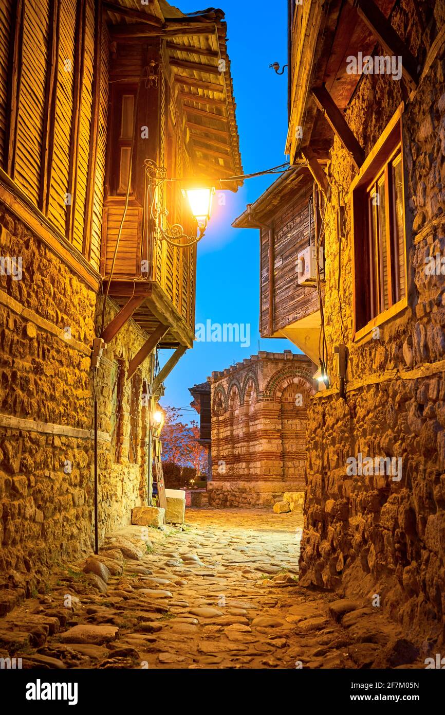 Nessebar old town, Bulgaria Stock Photo
