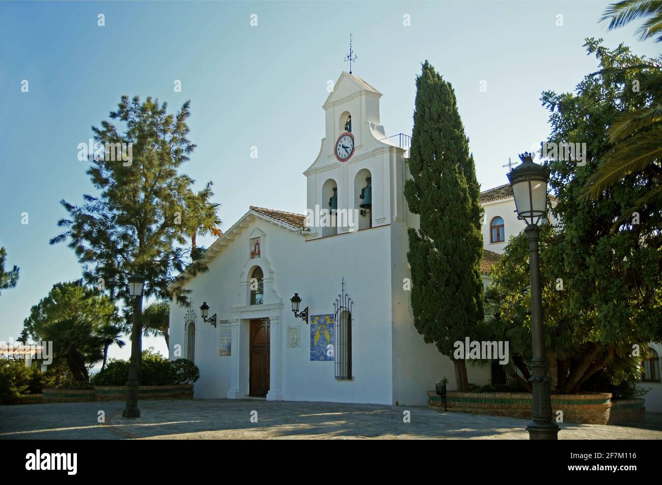 The church of Santo Domingo de Guzmán Stock Photo