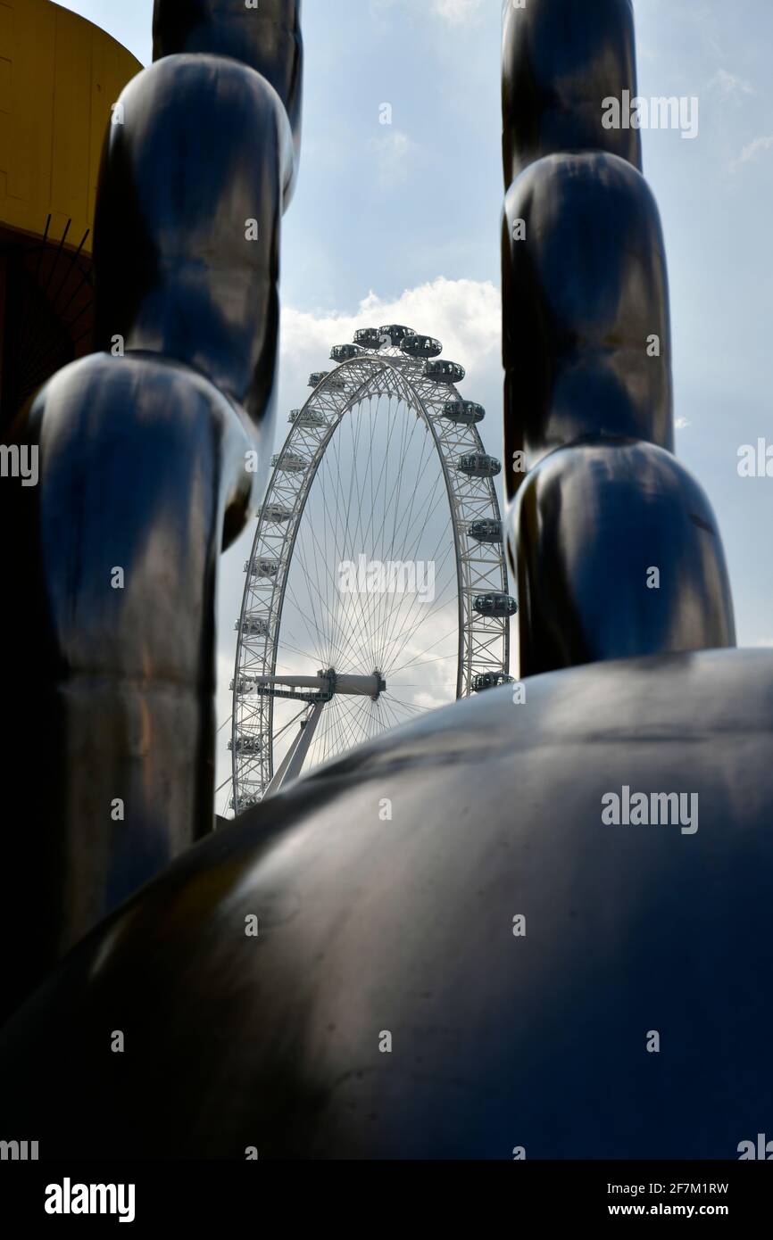 Southbank London England Stock Photo Alamy