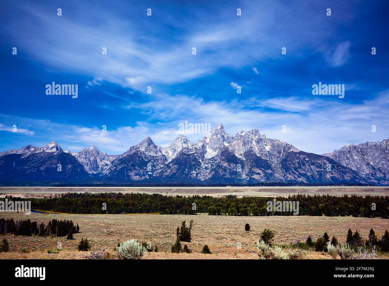 Grand Teton National Park. Wyoming. United States. Stock Photo