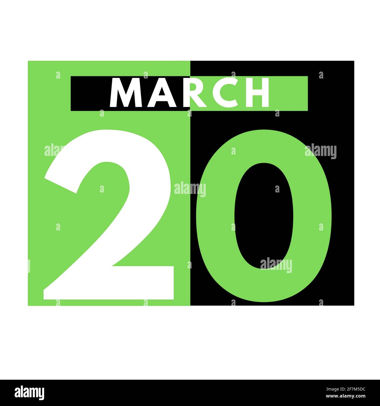 20 march icon hi-res stock photography and images - Alamy