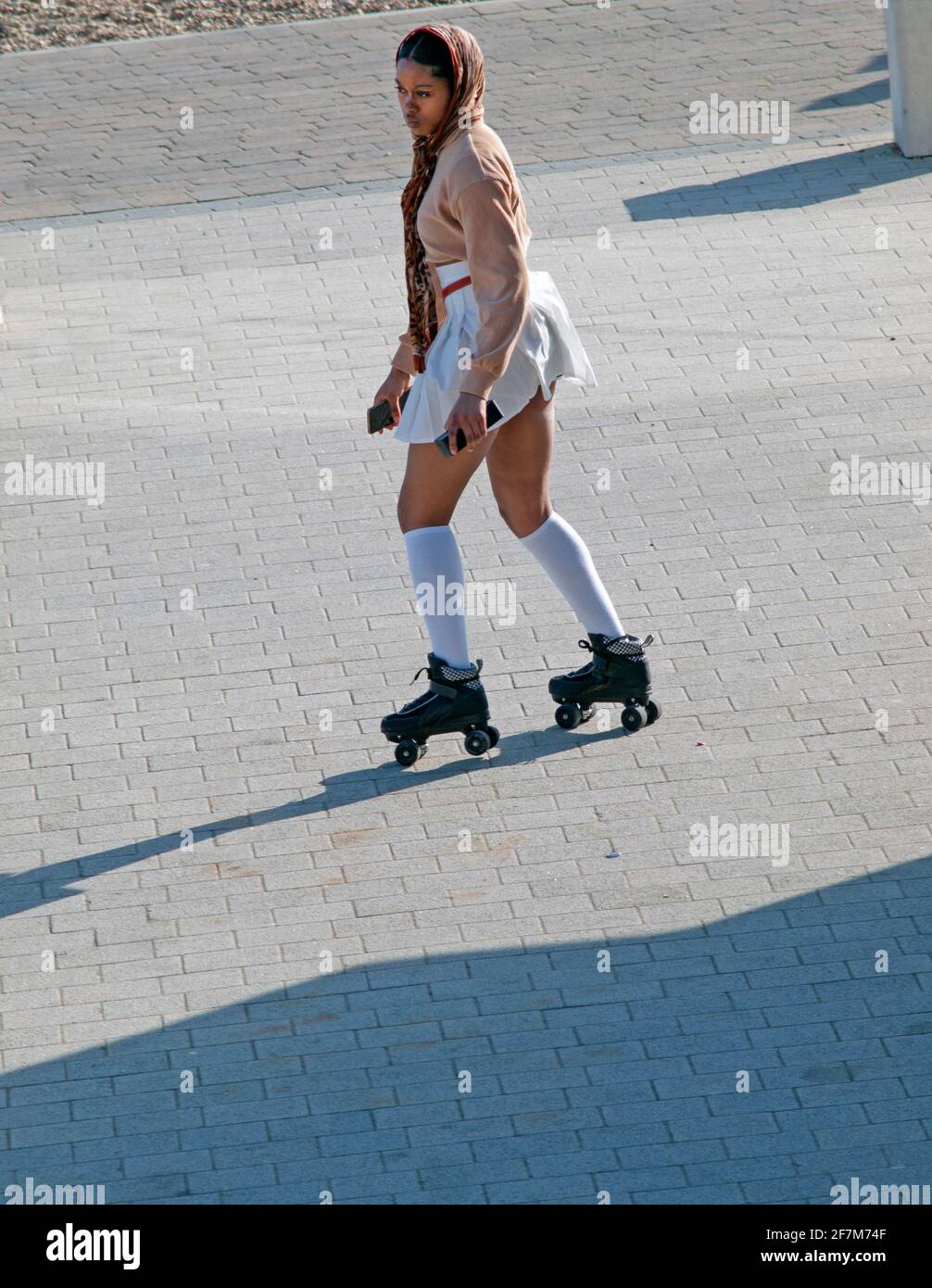 Rollerskating hires stock photography and images Alamy