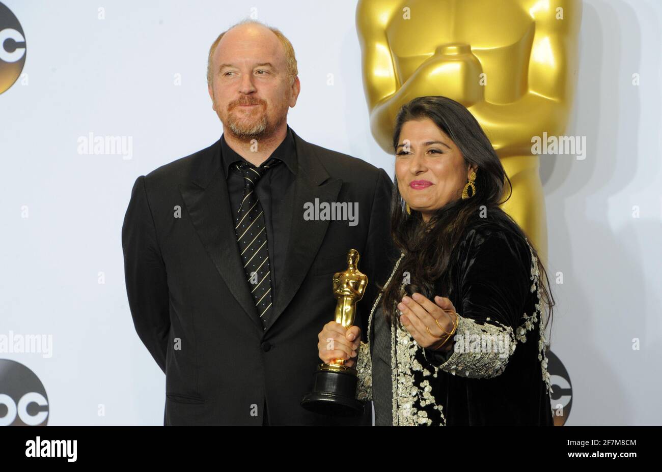 Louis CK, Oscar Winner Best Documentary Short Subject: Sharmeen  Obaid-Chinoy in the press room during The 88th Academy Awards ceremony, The  Oscars, held at the Dolby Theater, Sunday, February 28, 2016 in