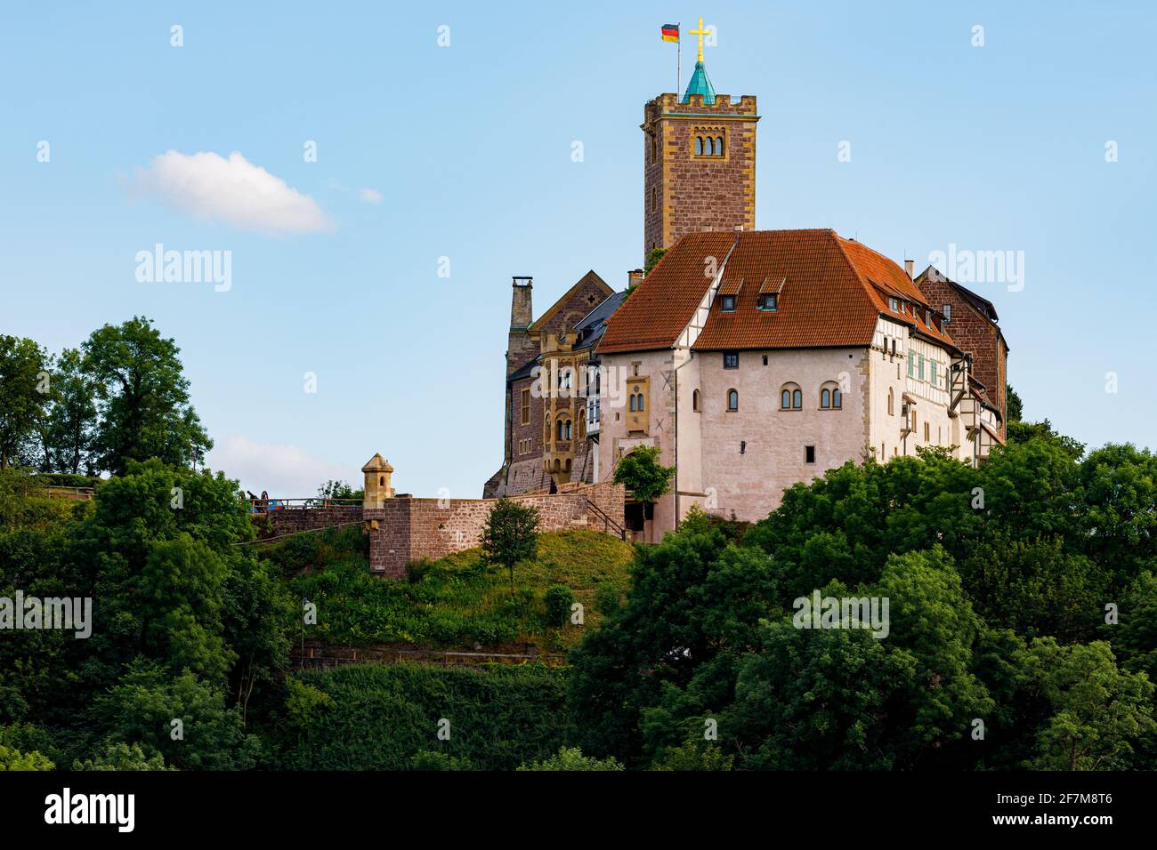 The Wartburg Castle in Thuringia Germany Stock Photo - Alamy