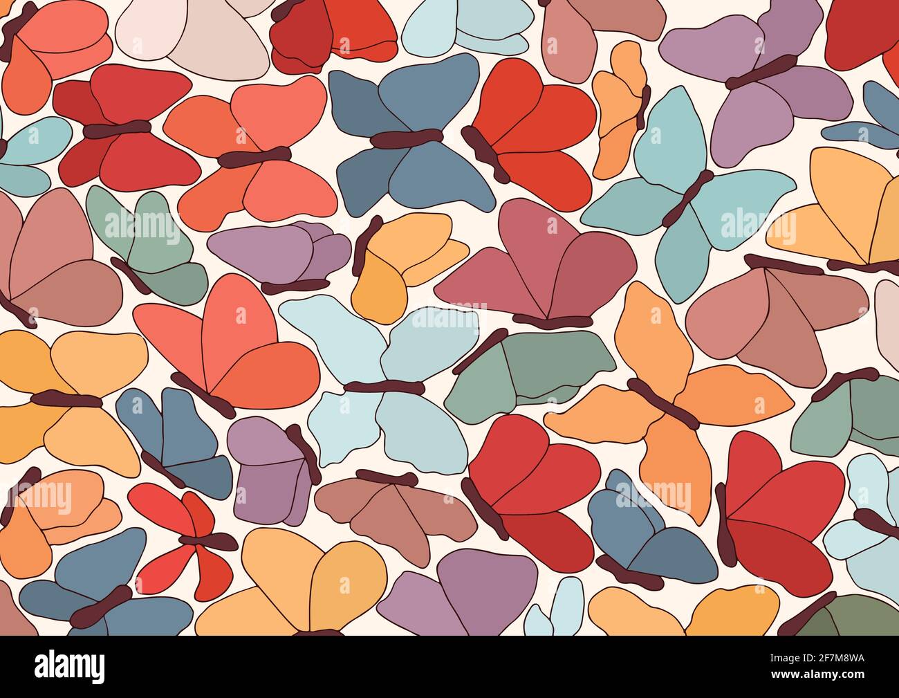 Butterfly art Stock Vector Images Alamy