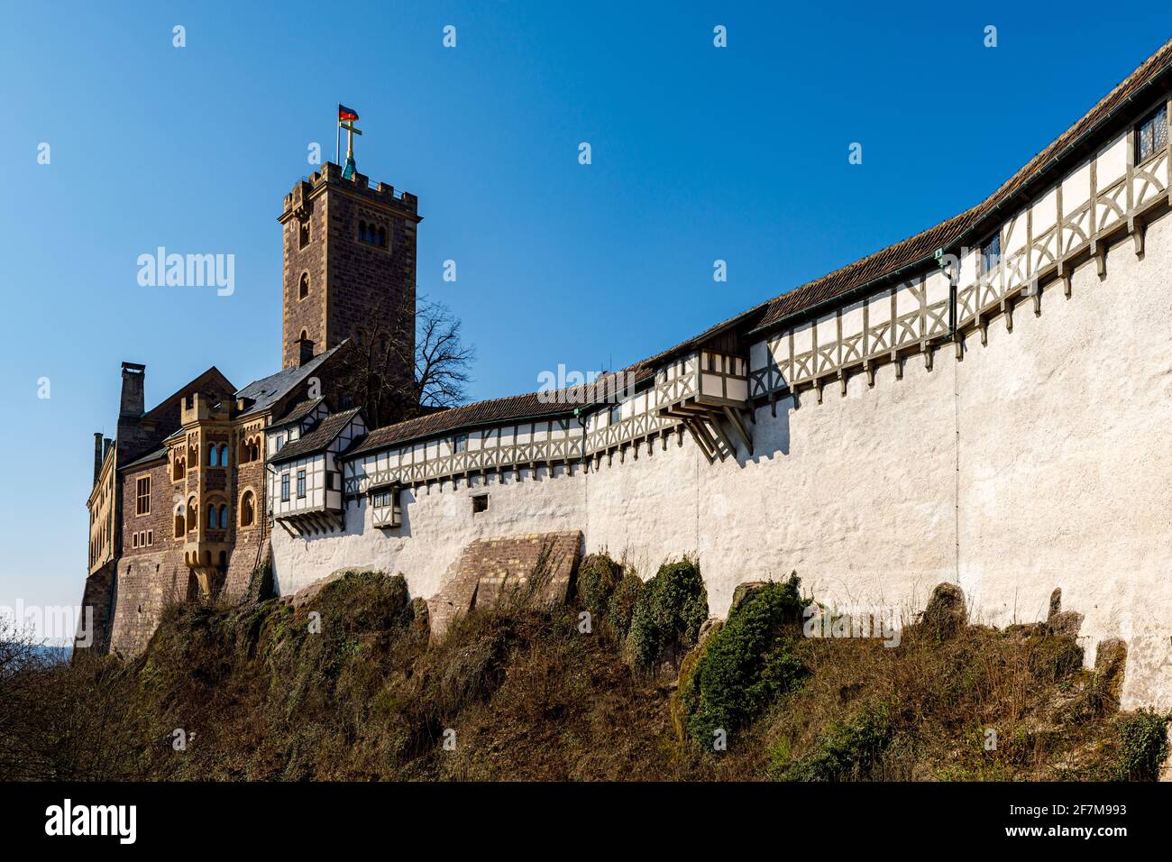The Wartburg Castle in Thuringia Germany Stock Photo - Alamy