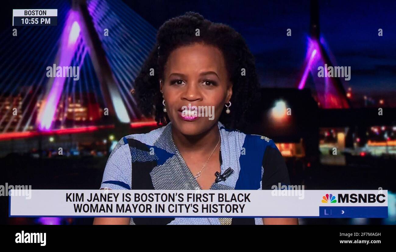 KIM JANEY, the first Black woman mayor in the history of Boston, has