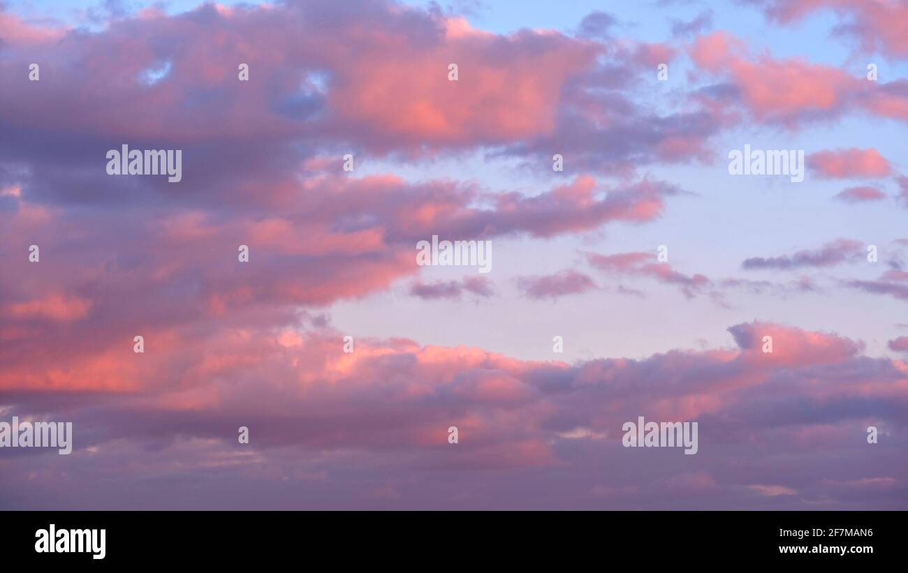Colorful of sunset sky background Stock Photo - Alamy
