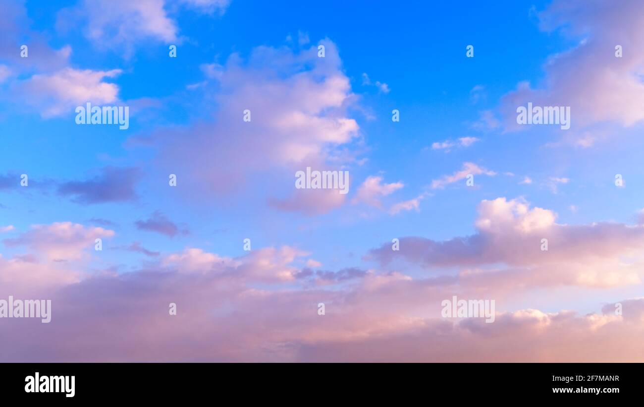 Colorful of sunset sky background Stock Photo - Alamy
