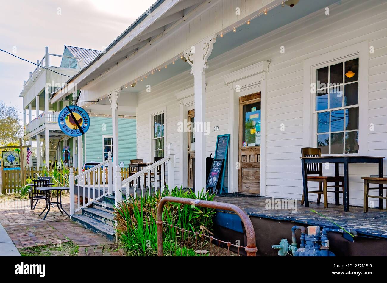 The Mockingbird Cafe is pictured, April 3, 2021, in Bay Saint Louis