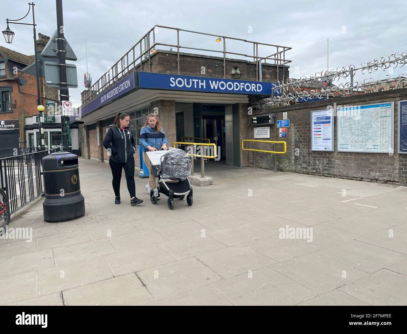 South Woodford London Underground station Stock Photo