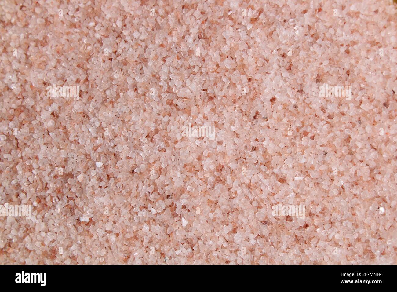 Coarse Himalayan Pink Salt Stock Photo
