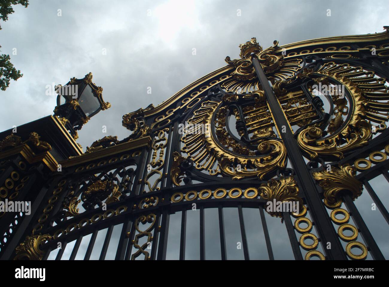 Buckingham Palace Gate Stock Photo