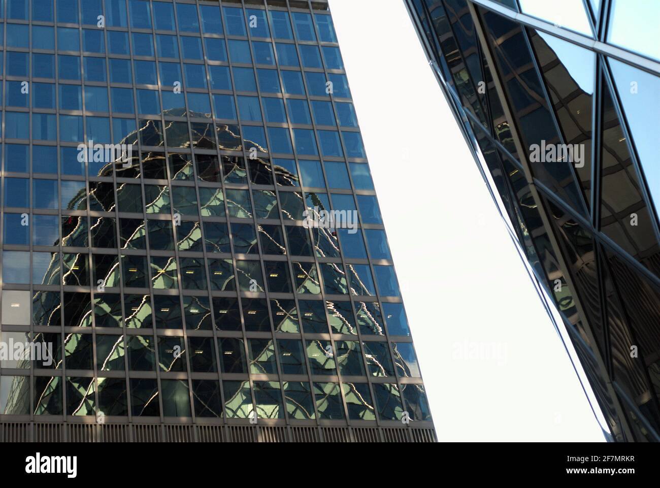 Foster´s Gherkin at Central London Stock Photo