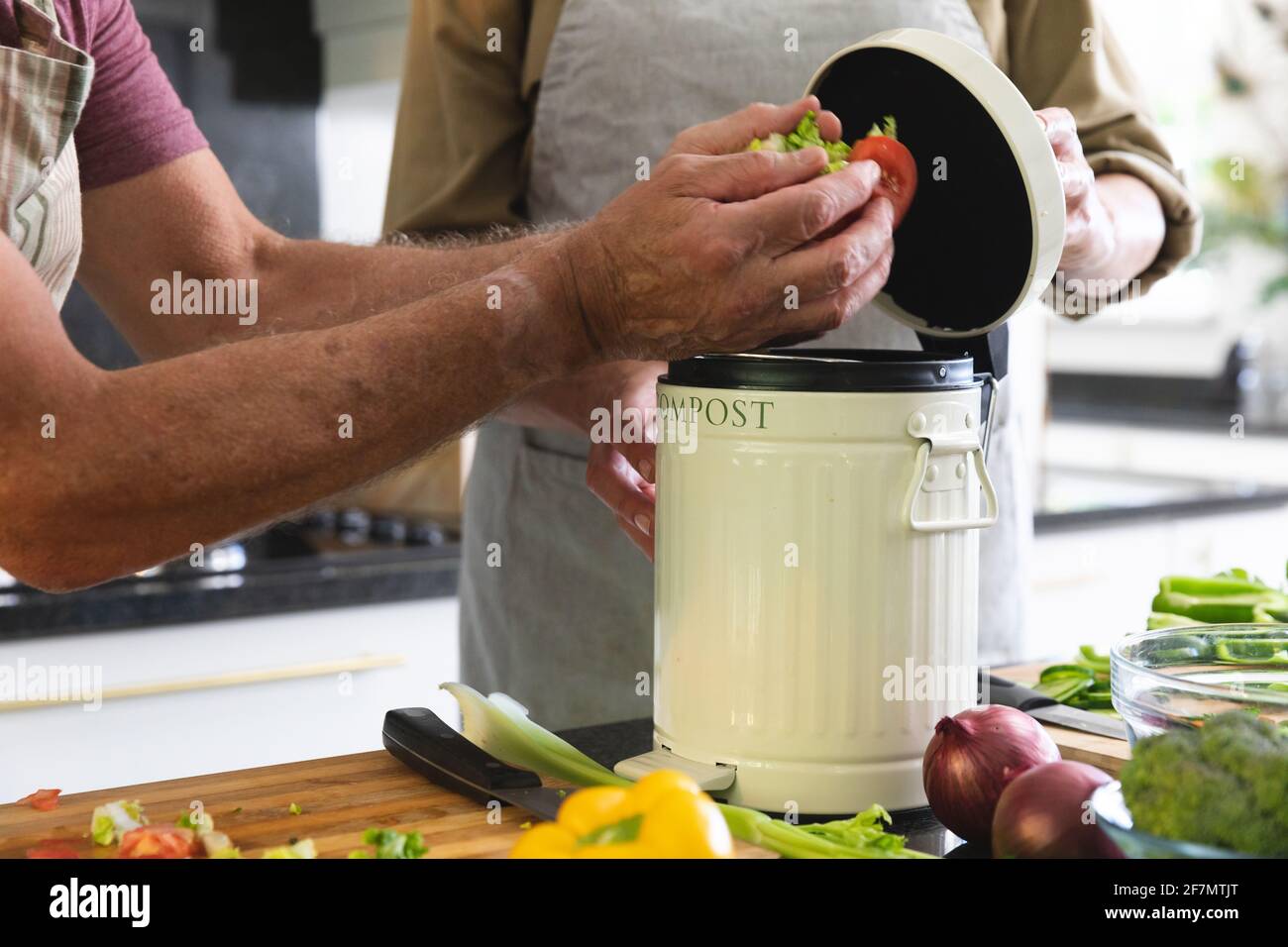 Food waste bin kitchen hires stock photography and images Alamy