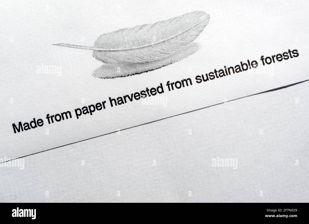 Sustainable Paper Envelope Stock Photo