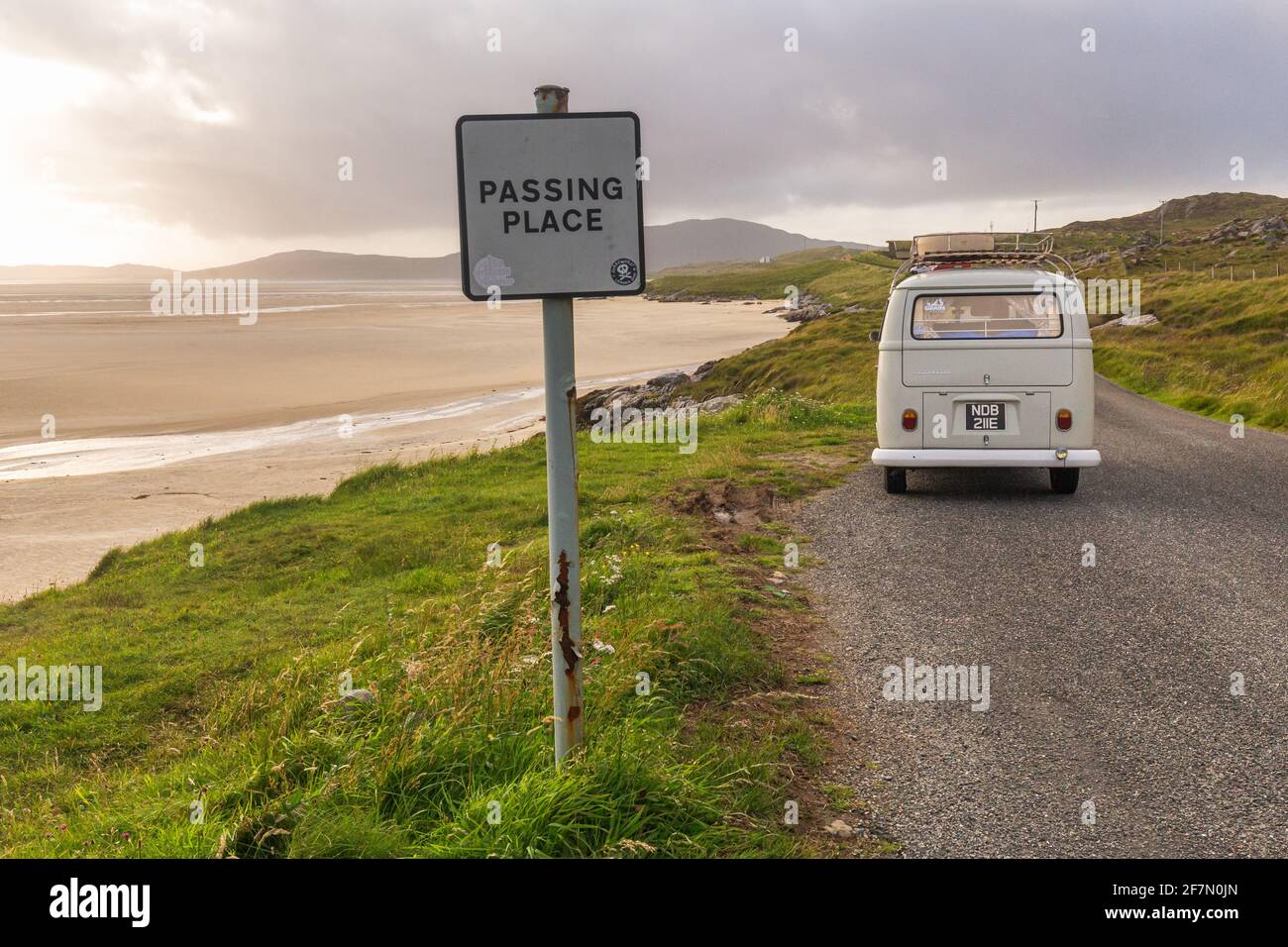 Isle of Lewis, Scotland - August 2019 Campervan Road Trip to the Outer Hebrides Stock Photo