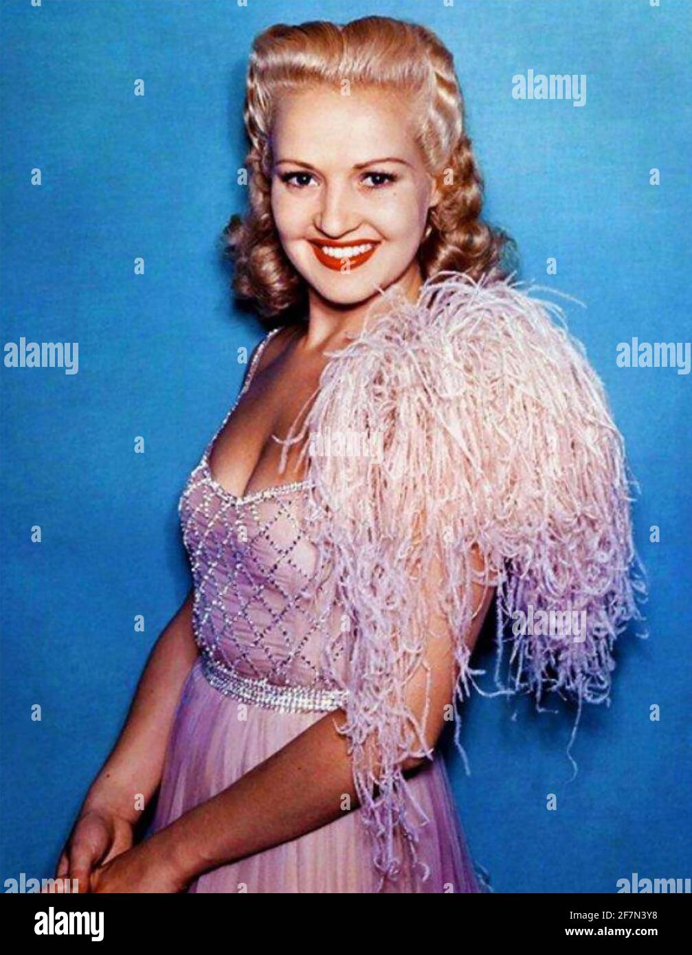 Betty Grable American Film Actress And Dancer About Stock Photo Alamy