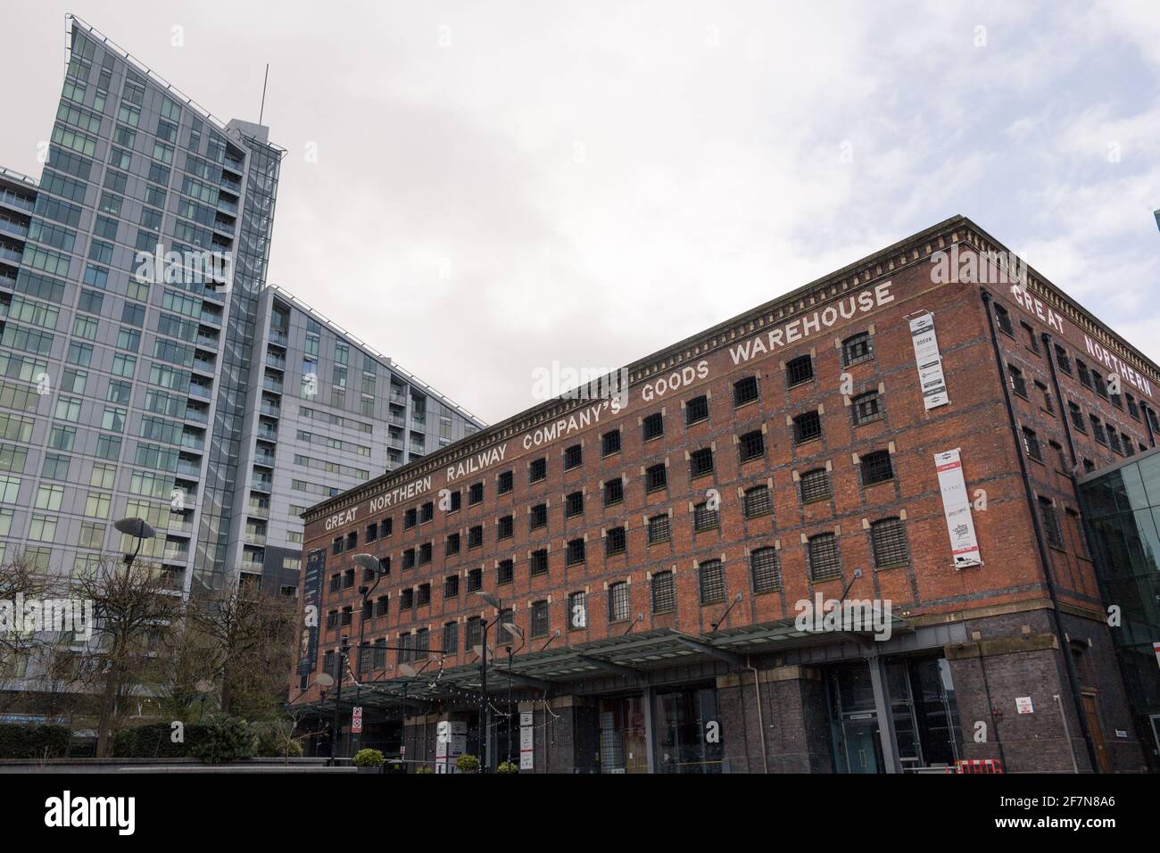 The View Of The Great Northern Railway Company Goods Warehouse On Peter Street Grade 2 Listed